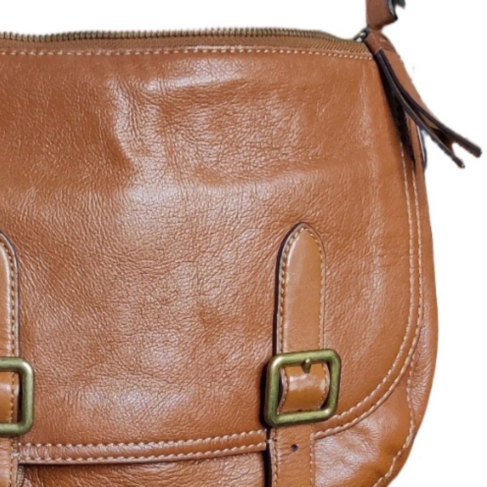 Frye Brown Leather Crossbody Bag - Picture 2 of 15